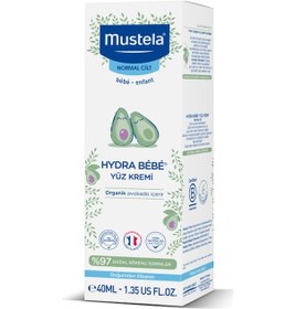 Resim Mustela Hydra Bebe Günlük Kullanıma Uygun Yüz Kremi 40 Ml 