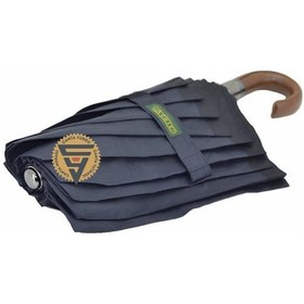 Resim Snotline 39-g Lord Kısa Deri Sap 10 Telli Şemsiye Siyah 