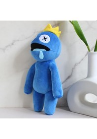 Resim İthal Kumaş Roblox Fan Rainbow Friends Gökkuşağı Peluş Oyuncak Oyun & Uyku Arkadaşı 26 CM 001 
