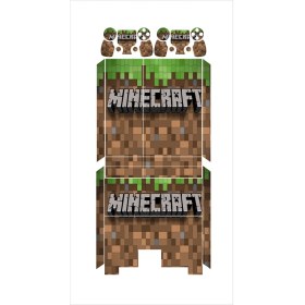 Resim StickerMarket PS4 Fat Minecraft Sticker Seti 