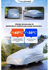 Resim Skoda Kodiaq Uyumlu Lüks Araba Brandası Miflonlu Branda Oto Çadır Örtü 