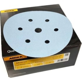 Resim Mırka Basecut 150MM 7d Hookıt Dısk Zimpara P80 100'LÜ Paket 