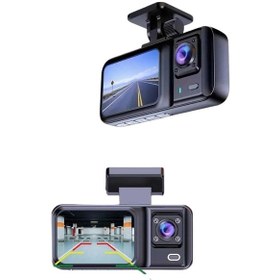 Resim Znv Zenvia Mey İthalat Dvr Araç İçi Kamera Ön Ve İç Kamera 2 İnç Ekranlı Çift Kamera Znv2025 Cmn 