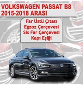 Resim Volkswagen Passat B8 Avantajlı Krom Set 4 Ürün 2015-2018 Arası P. N11.1431 