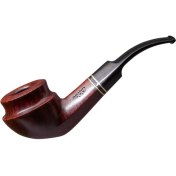 Resim Şahin Kuyruklu Yıldız 730 9mm. Filtreli Ebonit Saplı Pipo 