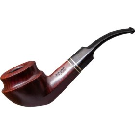 Resim Şahin Kuyruklu Yıldız 730 9mm. Filtreli Ebonit Saplı Pipo 