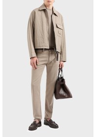 Resim Emporio Armani Erkek Kot Pantolon Em000668 Af12631 U6167 Bej Bej 