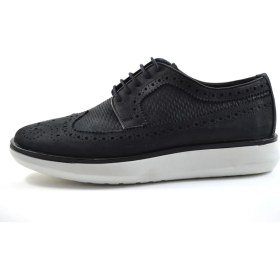 Resim Komcero 6484-5300 Deri Bağlı Oxford Kalın Taban Erkek Ayakkabı 