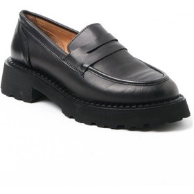 Resim Sıyah Oxford/ayakkabı Kadın Mar-23k-200-20785 John May Siyah Cil Siyah 