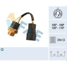 Resim Fae 38220 - Fan Müşürü Hararet Fişli Corsa B-combo B-tıgra 1.0-1 