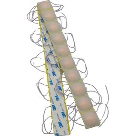 Resim 20 Adet 12 Volt 2 Watt Yeni Model Amber Sarı Cob Led Modül Ip65 