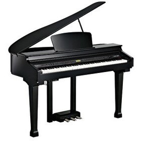 Resim Kurzweil KAG100BP Dijital Kuyruklu Piyano (Parlak Siyah) 