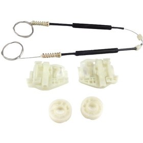 Resim BMW X3 E83 2003-11 İçin Elektrikli Arka Sol Cam Kriko Tamir Seti 