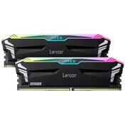 Resim Lexar ARES RGB LD5BU016G-R6000GDLA (2x16) 32 GB DDR5 6000 MHz CL30 Ram 