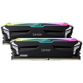 Resim Lexar ARES RGB LD5BU016G-R6000GDLA (2x16) 32 GB DDR5 6000 MHz CL30 Ram 