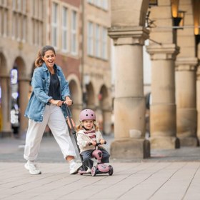 Resim Scoot and Ride Push and Go Ebeveyn Kontrollü Çocuk Scooter Wildberry 240527-00069 