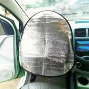 Resim Kalınlaştırılmış Araba Direksiyon Kapak Güneşlik Kapak Güneşlik Alüminyum Folyo Anti Aksesuarlar Otomotiv İç Ürünleri 