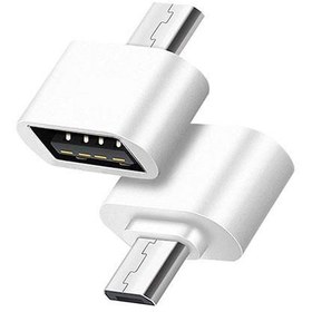 Resim Wozlo Micro USB to USB OTG Çevirici Dönüştürcü Beyaz 