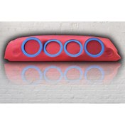 Resim Oduncu Tuning Tofaş Midrange Pandizot 1.Kalite Elyaflı Kırmızı Renk (4x20cm+2x10cm) Uyumlu 