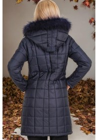 Resim Z6653 Dewberry Bayan Kaban-düz Lacivert-düz Lacivert 