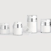 Resim Yuemeimoment Krem ve Losyonlar için Hava Kesici Pompa Kavanozu - Koku İçermez, 15ml/30ml/50ml/100ml Boyutları Mevcut - Fondöten, Sıvı ve Bariyer Krem için Mükemmel 