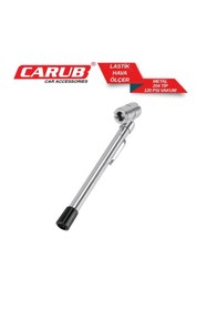 Resim Temiz Pazar CARUB 204 Tip 120 PSI Metal Lastik Hava Ölçer Vakumlu Basınç Göstergesi 