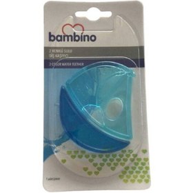 Resim Bambino 2 Renkli Sulu Diş Kaşıyıcı - A.Mavi/K.Mavi Yelken 