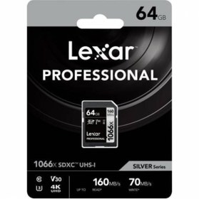 Resim Lexar 64gb Professional 1066x Uhs ı Sdxc Memory Card 