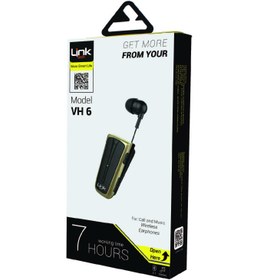Resim LİNKTECH MAKARALI BLUETOOTH KULAKLIK VH6 