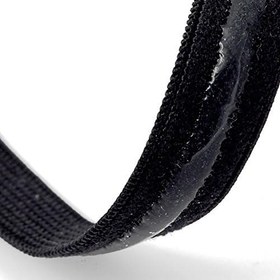 Resim Kaydırmaz Lastik - Silikonlu Elastik Şerit (10 mm / 1 cm) - Beyaz / 90 Metre 