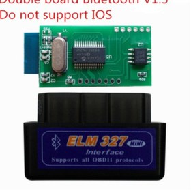 Resim Bt Çift 25k80 -süper Mini Elm327 Bluetooth V1.5 Pic18f25k80 Obd2 Tarayıcı Ile Wıfı Elm 327 V1.5 Android Ios Windows Araba Teşhis Aracı 