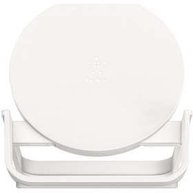 Resim Belkin BoostCharge 10W Kablosuz Şarj Standı Beyaz WIB001VFWH 