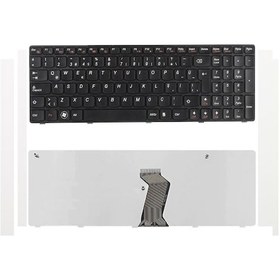 Resim Lenovo Uyumlu 25-011424 Klavye Tuş Takımı Siyah TR 