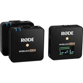 Resim Rode Wireless Go II 2 Kişilik Kablosuz Yaka Mikrofonu 