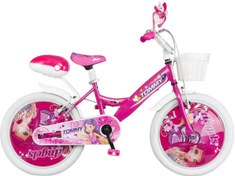 Resim TommyBike Kız Bisikleti 7-10 Yaş Çocuk Bisikleti 20 Jant Bisiklet Kapaklı 