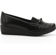 Resim Gönderi R Kadın Siyah Fiyonklu Dolgu Taban Comfort Ayakkabı Ddza73242070 Siyah 