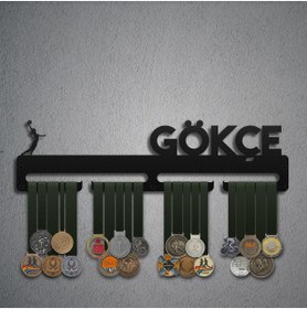 Resim Bafidica Kişiye Özel Voleybol Madalya Askısı 
