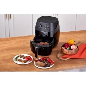 Resim Taç Gold Multi Fryer TAC-7852 – Çok Fonksiyonlu Yağsız Fritöz ve Pişirme Makinesi, Sağlıklı ve Pratik Kullanım 