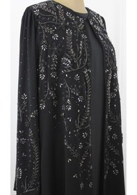 Resim Modabanuda Ceyda Abaya Ferace Siyah 