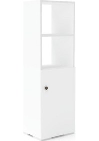 Resim Remora General Beyaz 150 x 45 x 30 Dolap + Mutfak + Banyo + Kiler Beyaz 