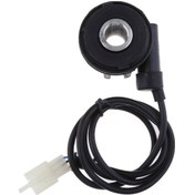 Resim Maoyaya Suntek Motosiklet Dijital Km Sayacı Hızlı Montaj Kph Sensör Kab Siyah 