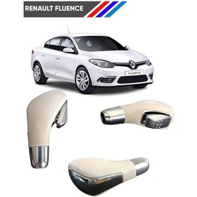 Resim Renault Fluence Otomatik Vites Topuzu Plastik Bej 8200574279 500019748 