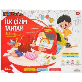 Resim Sunman Oyuncak 3in1 İlk Çizim Tahtam - Standart / Standart 