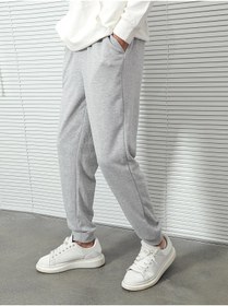 Resim DAXİS Sportwear Company Gri Alt Eşofman - 
