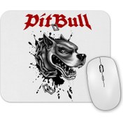 Resim Baskı Dükkanı Pitbull Köpekleri Sevenlerin Pitbul Aşkı Mouse Pad 