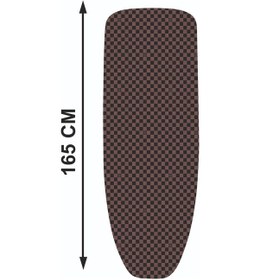 Resim King Xxl 165x56cm Kahve Ütü Masası Kılıfı 
