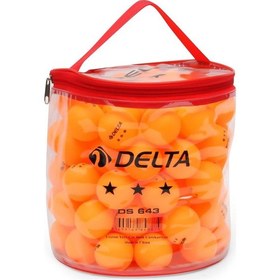 Resim Delta 100'lü Çantalı Masa Tenisi Topu (Pinpon Topu) Ds 943 