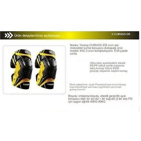 Resim Jokmae Dayanıklı Motosiklet Dizlikleri - 800d Oxford Kumaş, Gece Yansıtıcılı Siyah Diğer 