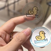 Resim 500 adet Özel Yapışkanlı ve Kendinden Yapışkanlı Yüksek Kaliteli Etiketler, 42mm/1.65in Düğün Doğum Günü Çıkartmaları, Kişiselleştirilmiş Doğum Günü Etiketleri Noel Cadılar Bayramı Hediyeleri, Küçük İşletme Ürün Logosu, Beyaz Arka Planlı Şeffaf PVC Malzeme ile Yırtılabilir Kullanım için Yüksek Kalite ve Kolaylık Sağlayan PP Kağıt, 200/50adet 