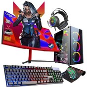 Resim Zeiron Rx50 i5-3470 16 GB 500 GB HDD+256 GB SSD RX550 23.8" Free Dos Masaüstü Oyuncu Bilgisayarı 